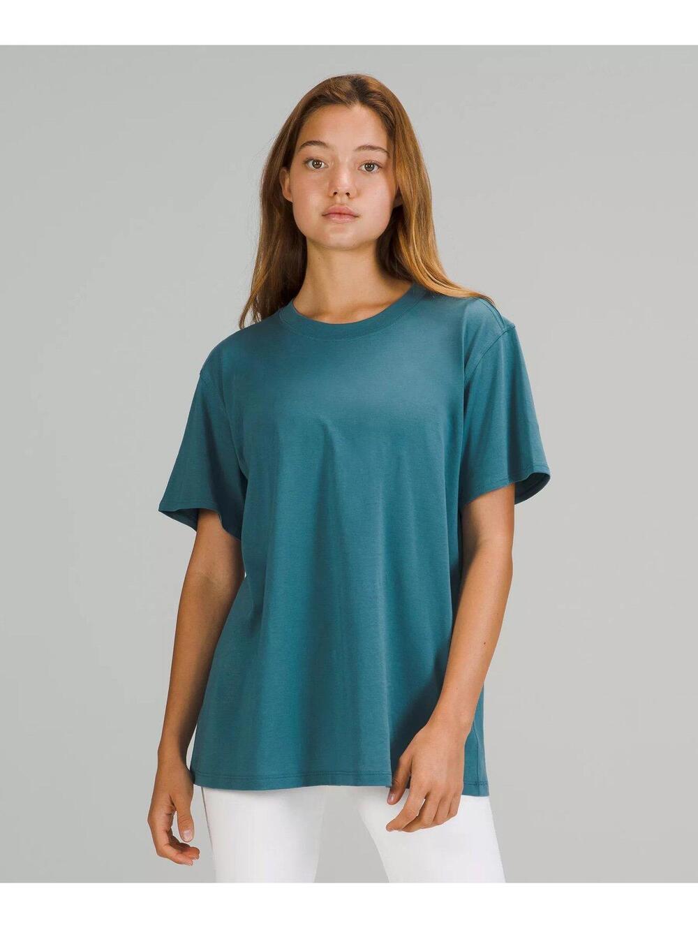 lululemon ALL YOURS SHORT SLEEVE T-SHIRT Capture Blue Size 2